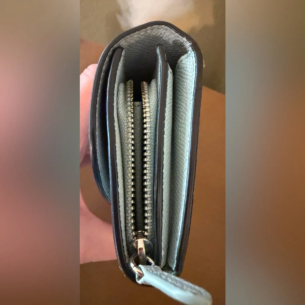 **SALE**Coach Light Blue Women's Wallet - Picture 2 of 13